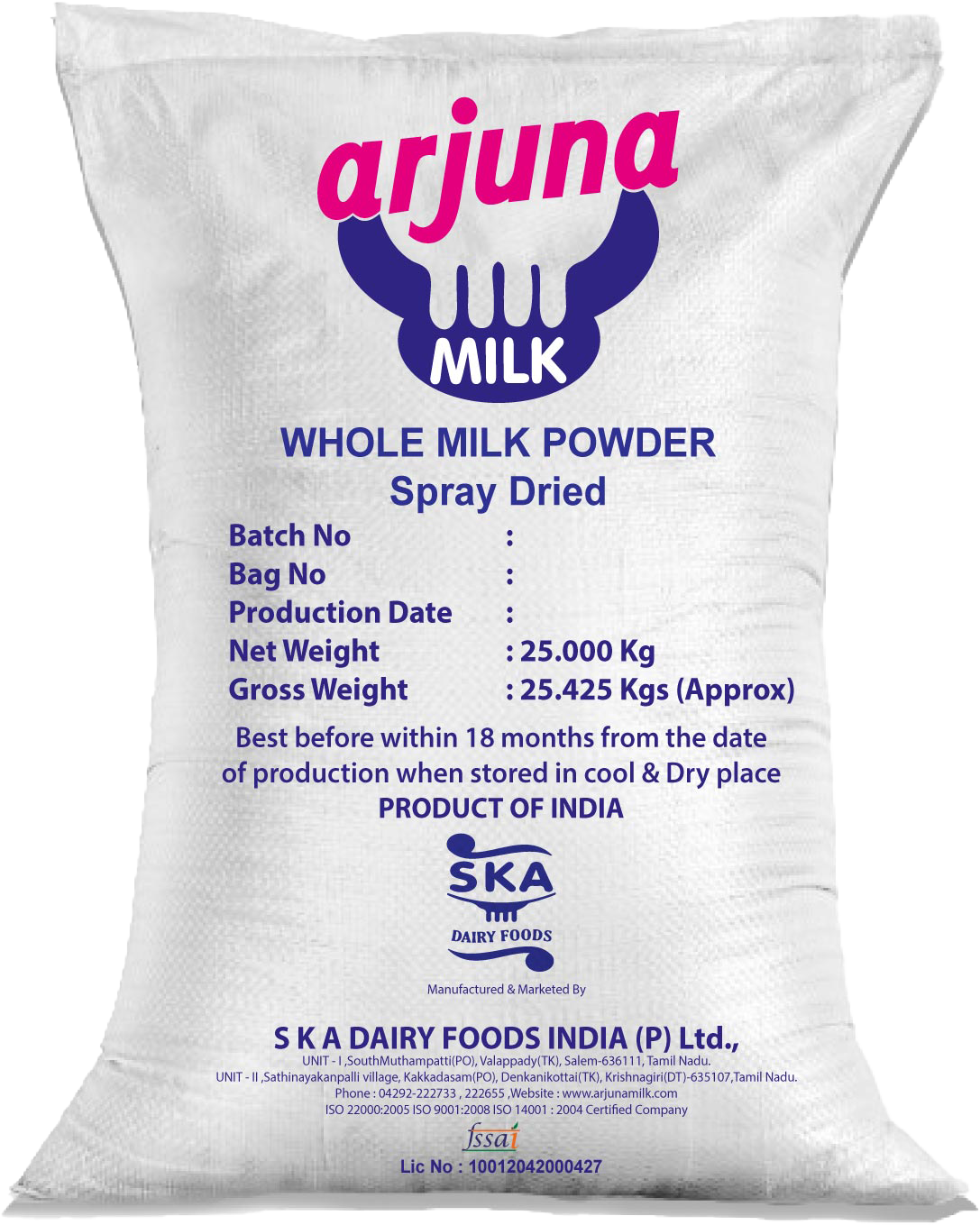 WHOLE MILK POWDER (WMP)